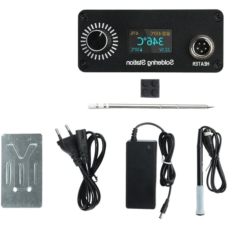 Soldering Station T12 Oled - 【A56X】محطة لحام رقمية محمولة صغيرة T12