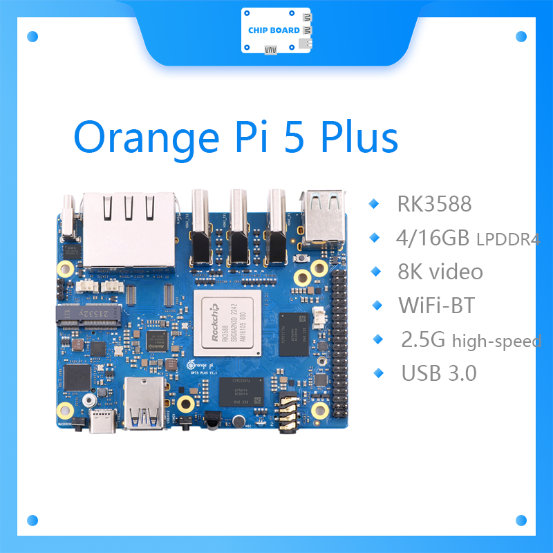Orange Pi 5 Plus 16Gb - أورانج باي 5 بلس، كمبيوتر لوحي