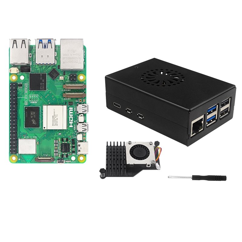 Raspberry Pi 5 8Gb Kit - AS95-مجموعة أدوات إيراسبتك الأساسية لـ Raspberry