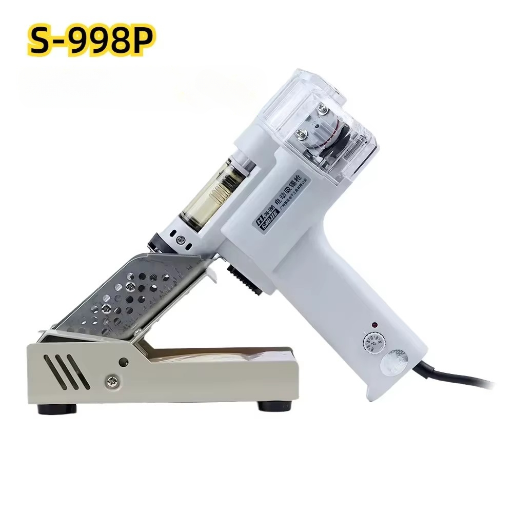 Desoldering Gun Vacuum Electric - S-998P مضخة مزدوجة الكهربائية ديسولديرينغ بندقية