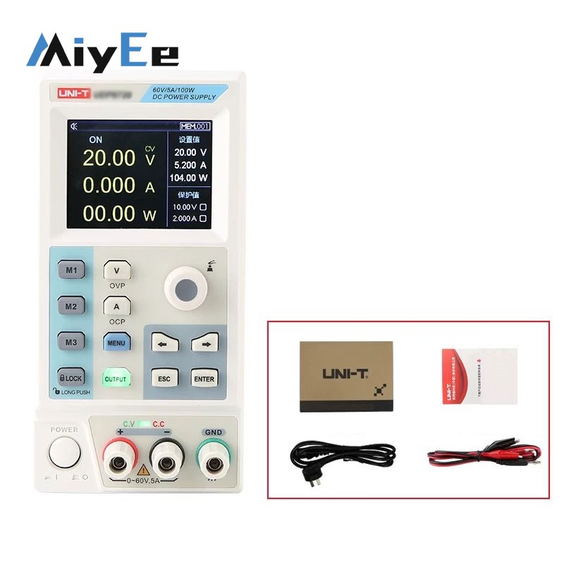 Programmable Dc Power Supply 60V 5A - UNI-T 60V 5A/8A180W/100W مصدر طاقة قابل
