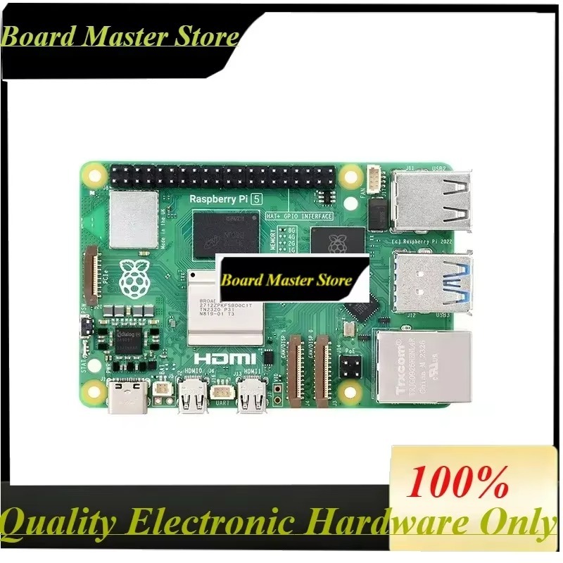 Raspberry Pi 5 8Gb Kit - لوحة تطوير BoMaSaspberry Pi 5 بذاكرة