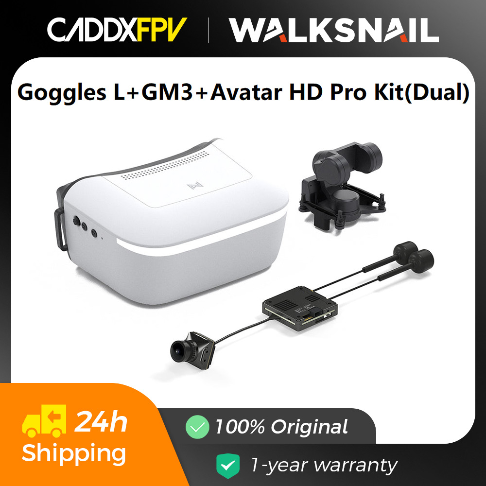 Fpv Goggles Avatar Hd Receiver - نظارات Caddx Walksnail Avatar HD L