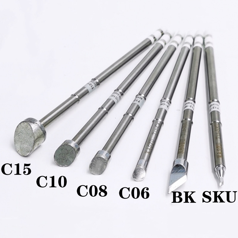 Soldering Station T12 Oled - KAGZU T12-BK/SKU/C6/C8/C10/C15 سلسلة لحام الحديد نصائح
