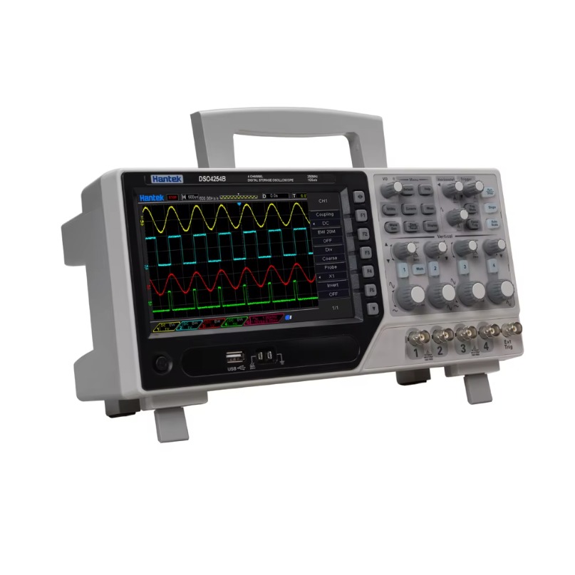جهاز راسم ذبذبات رقمي محمول من - مراجعة Digital Storage Oscilloscope 100Mhz 4Ch وسعره