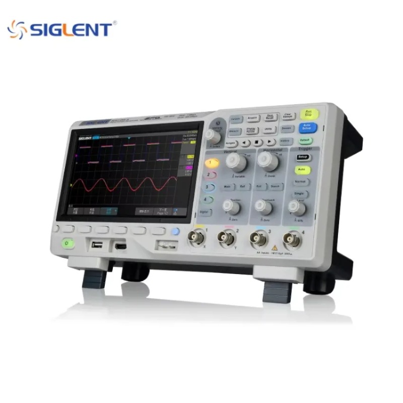 جهاز راسم ذبذبات رقمي SIGLENT  - مراجعة Digital Storage Oscilloscope 100Mhz 4Ch وسعره