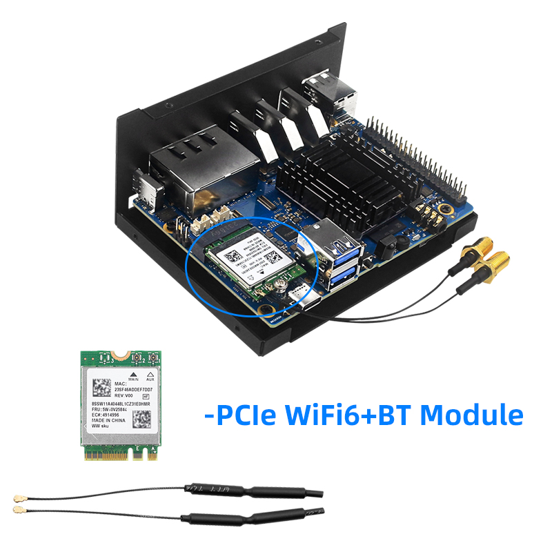 Orange Pi 5 Plus حافظة معدنية  - مراجعة Orange Pi 5 Plus 16Gb وسعره