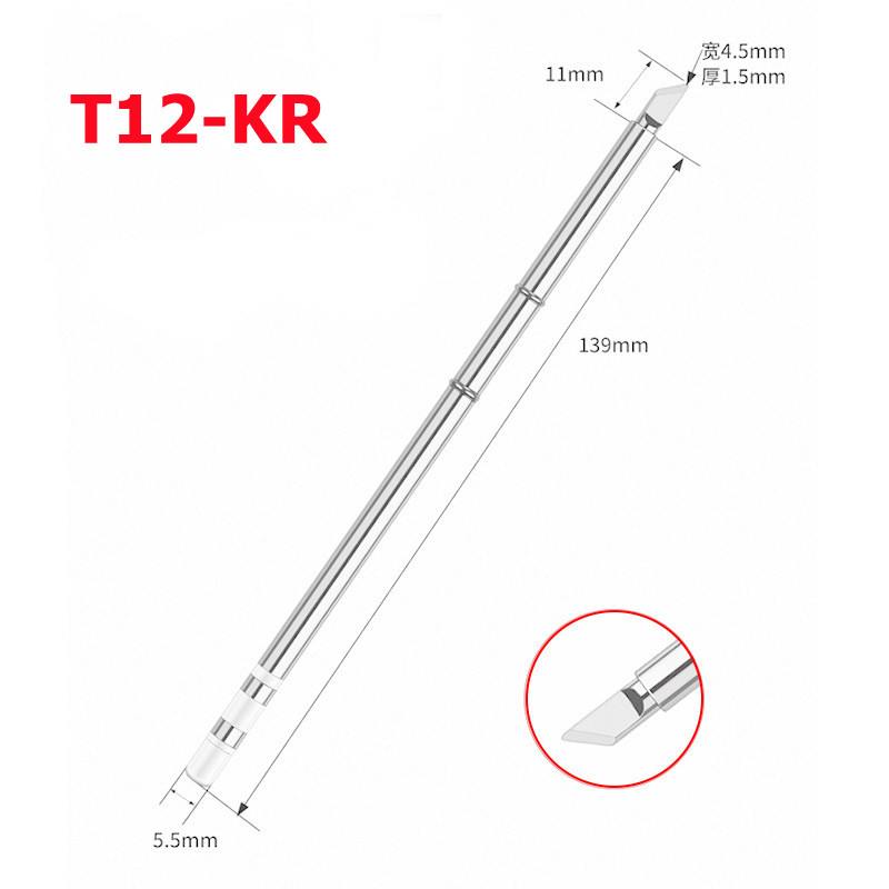 T12 لحام لحام الحديد نصائح T12 - مراجعة Soldering Station T12 Oled وسعره