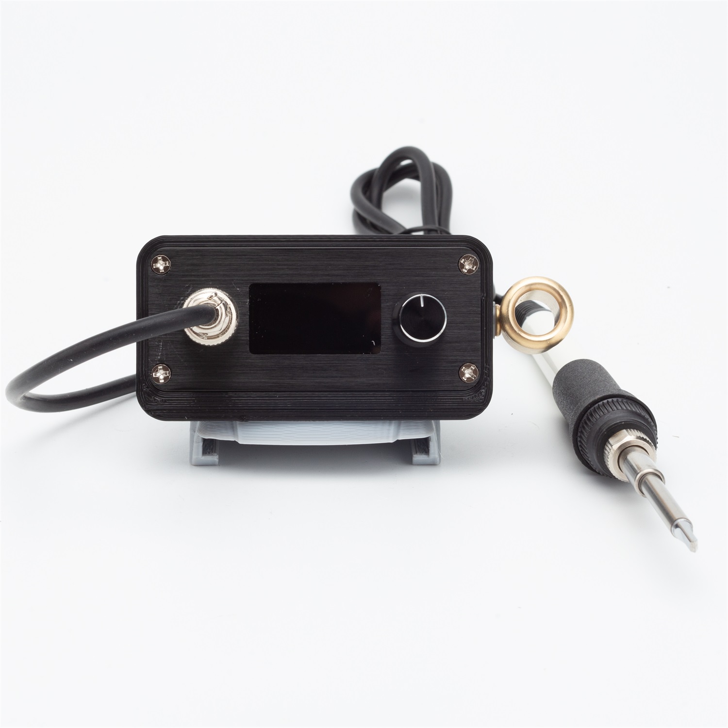 محطة لحام محمولة OLED T12 قابل - مراجعة Soldering Station T12 Oled وسعره