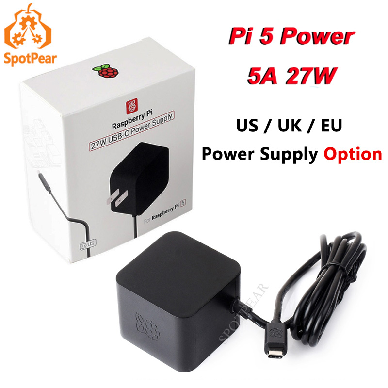 مزود طاقة رسمي أصلي للتوت Pi 5 - مراجعة Raspberry Pi 5 8Gb Kit وسعره