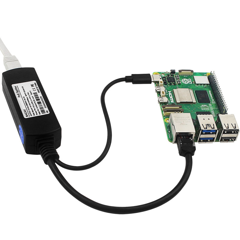 فاصل PoE من نوع USB-C لـ Raspb - مراجعة Banana Pi Bpi-M5 وسعره
