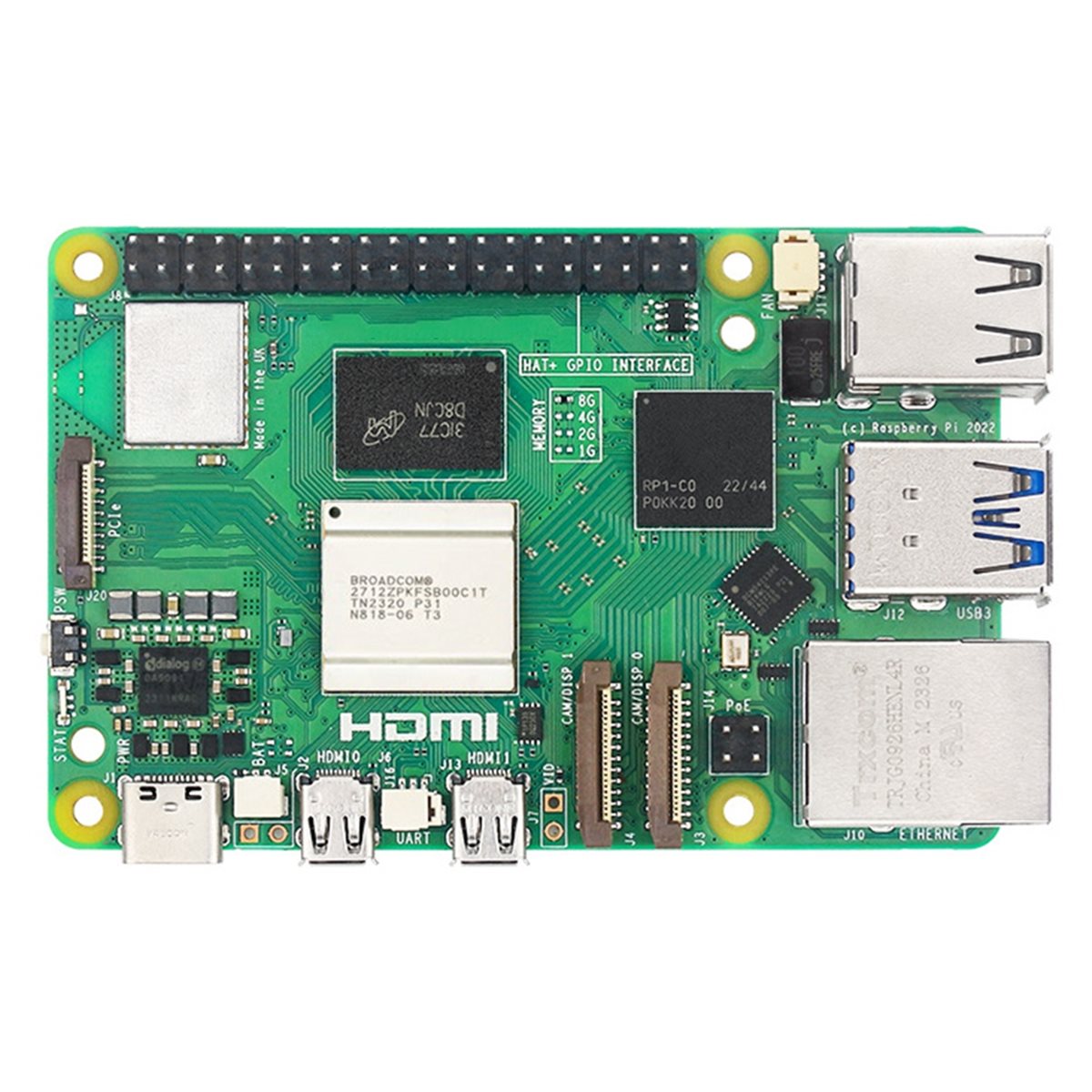 X14A& طقم البداية من IRasptek  - مراجعة Raspberry Pi 5 8Gb Kit وسعره
