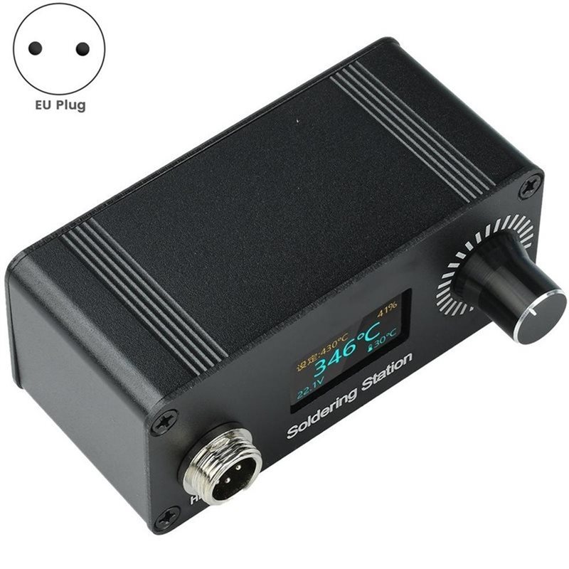 محطة لحام محمولة AB11-T12 لإصل - مراجعة Soldering Station T12 Oled وسعره
