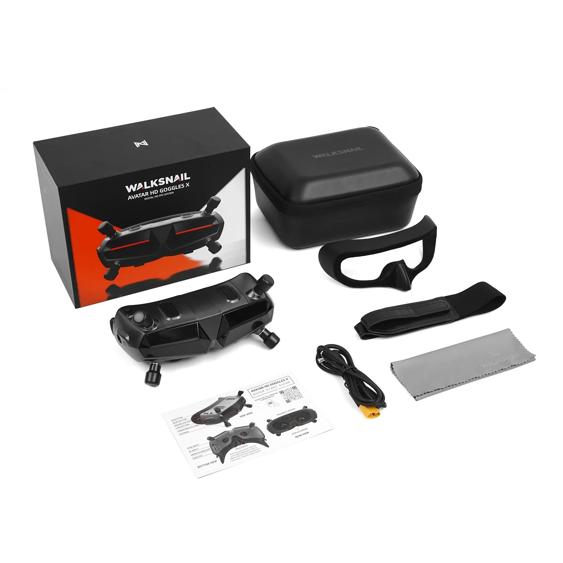 نظارات CADDXFPV Walksnail Avat - مراجعة Fpv Goggles Avatar Hd Receiver وسعره