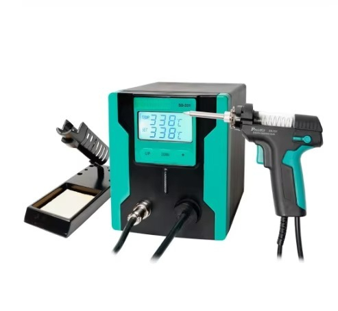 مضخة لحام كهربائية رقمية آمنة  - مراجعة Desoldering Gun Vacuum Electric وسعره