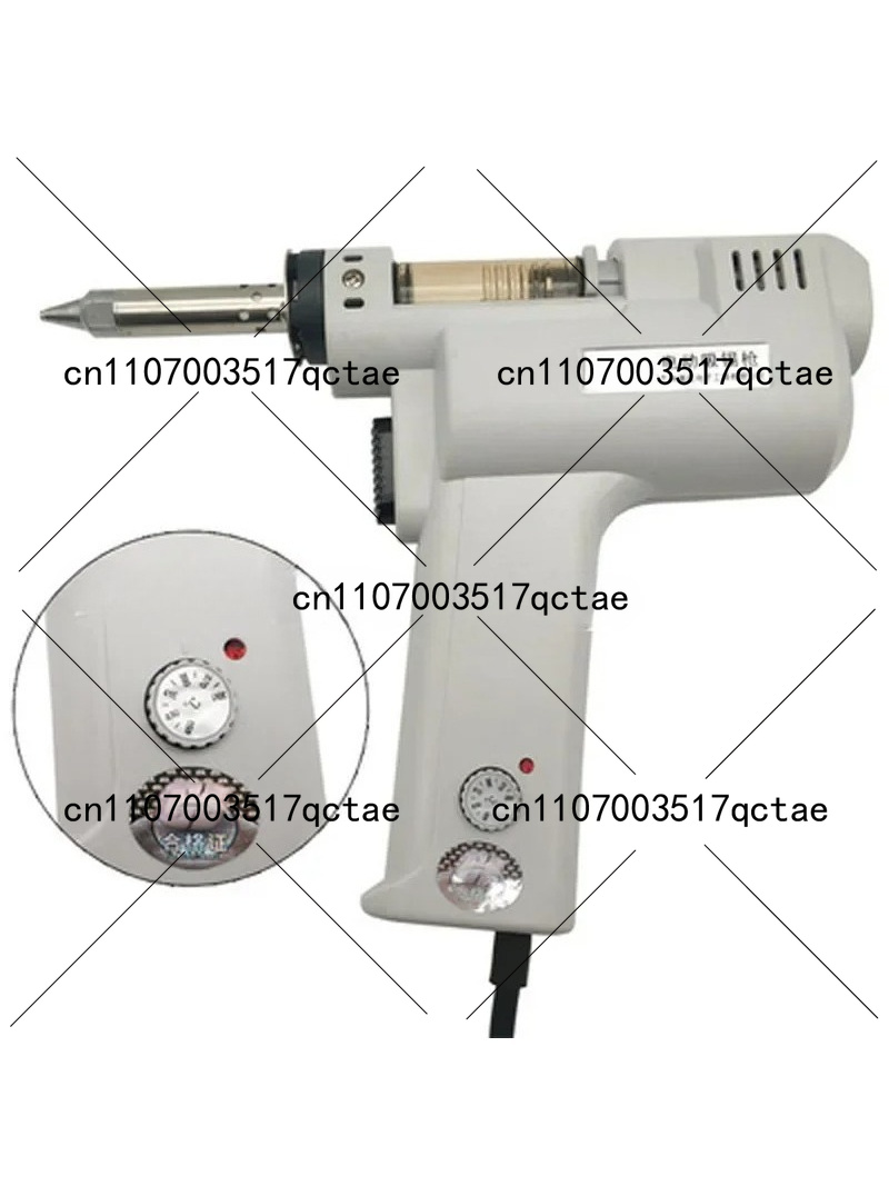 مضخة كهربائية لإزالة اللحام بق - مراجعة Desoldering Gun Vacuum Electric وسعره