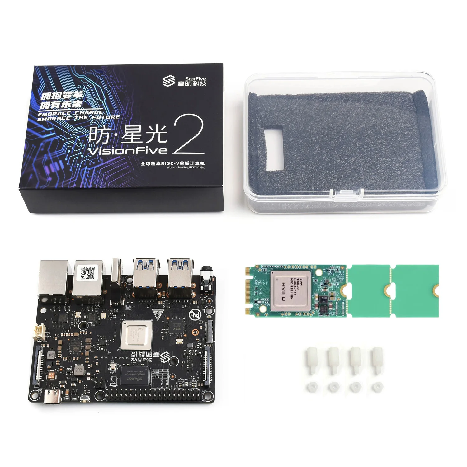 VisionFive2 8GB WiFi AI Kit كم - مراجعة Raspberry Pi 5 8Gb Kit وسعره
