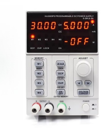 مصدر طاقة رقمي قابل للبرمجة KA - مراجعة Programmable Dc Power Supply 60V 5A وسعره
