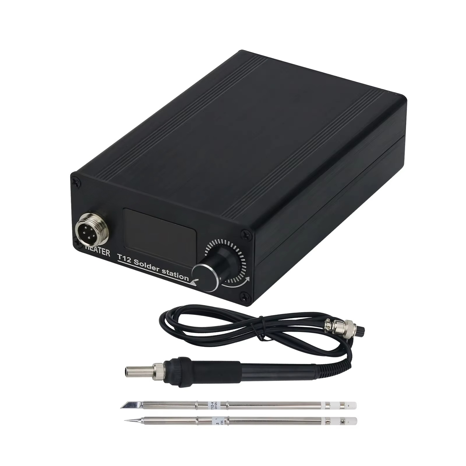 محطة لحام STM32 V3.1S T12 بقوة - مراجعة Soldering Station T12 Oled وسعره