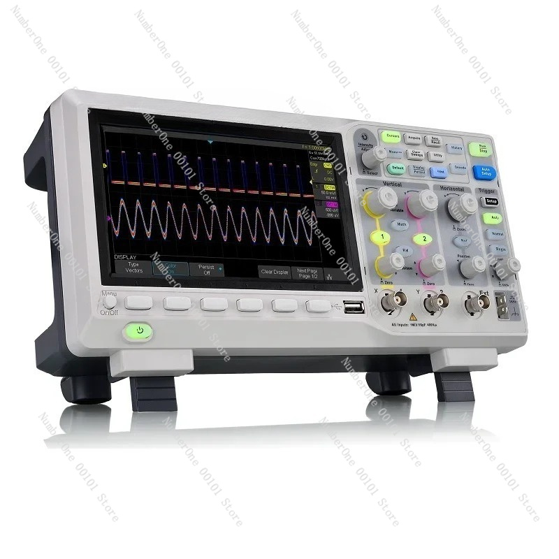 جهاز راسم ذبذبات رقمي SDS1204X - مراجعة Digital Storage Oscilloscope 100Mhz 4Ch وسعره