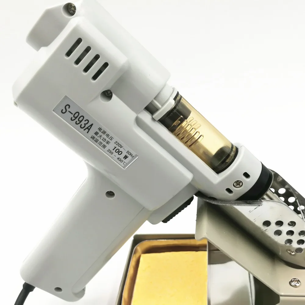 S-993A الكهربائية فراغ ديسولدي - مراجعة Desoldering Gun Vacuum Electric وسعره