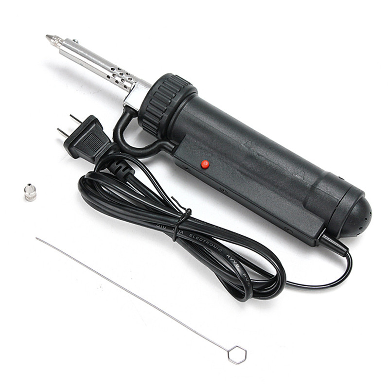 شحن مجاني حار بيع 30 واط 220 ف - مراجعة Desoldering Gun Vacuum Electric وسعره